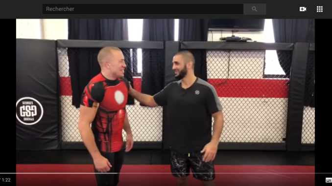 Georges st pierre firas zahabi triangle video