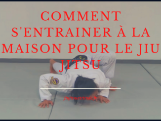 s'entrainer à la maison jiu jitsu brésilien